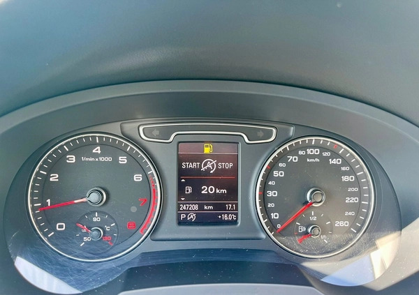 Audi Q3 cena 56900 przebieg: 247190, rok produkcji 2012 z Podkowa Leśna małe 596